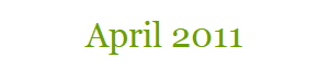 April 2011