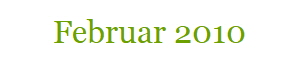 Februar 2010